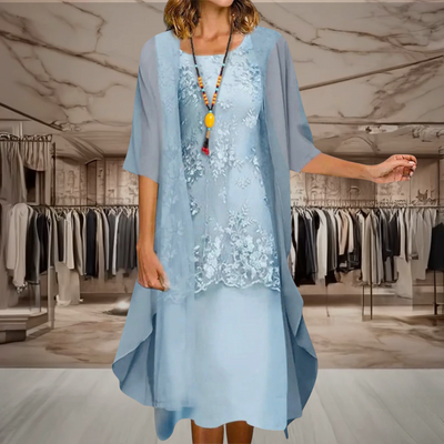 OSiB™ | Melissa-Elegant Floral Dress