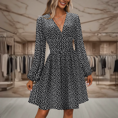 OSiB™ | Letitia-Flattering Floral Dress