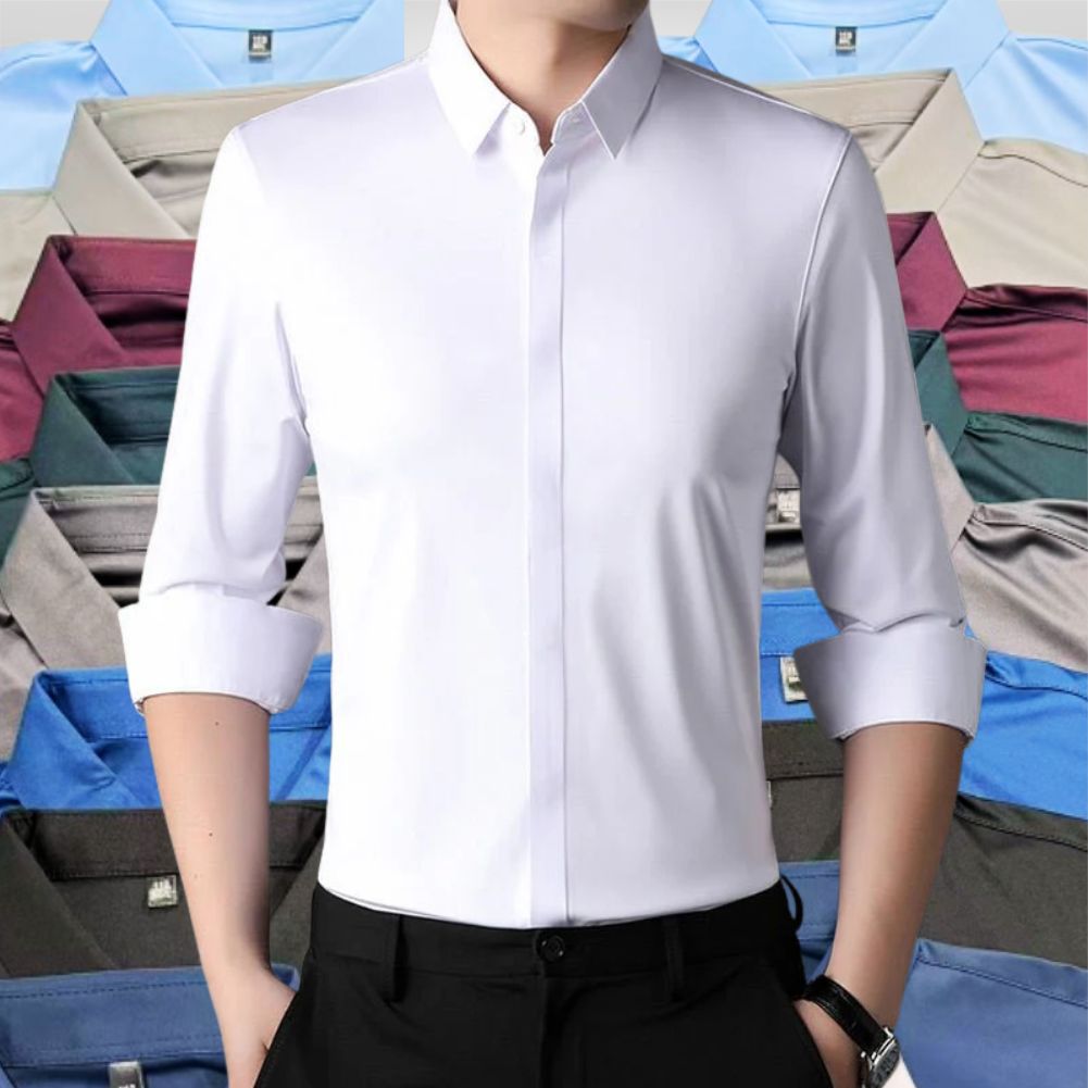 OSiB ™ | Mitchel-Wrinkle-free stretch shirt for men (NOW! 1 + 1 for free !)
