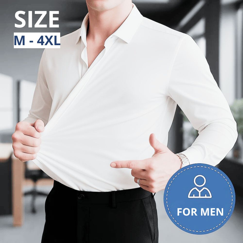 OSiB ™ | Mitchel-Wrinkle-free stretch shirt for men (NOW! 1 + 1 for free !)