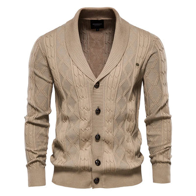 OSiB™ | Men's cardigan with button placket