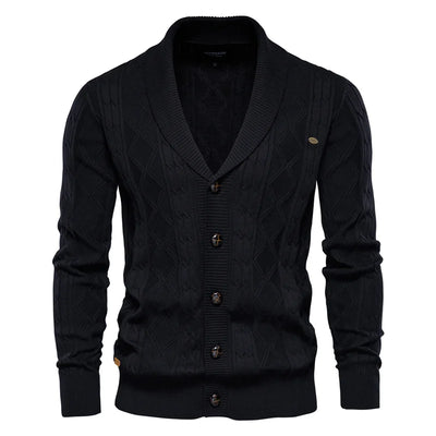 OSiB™ | Men's cardigan with button placket