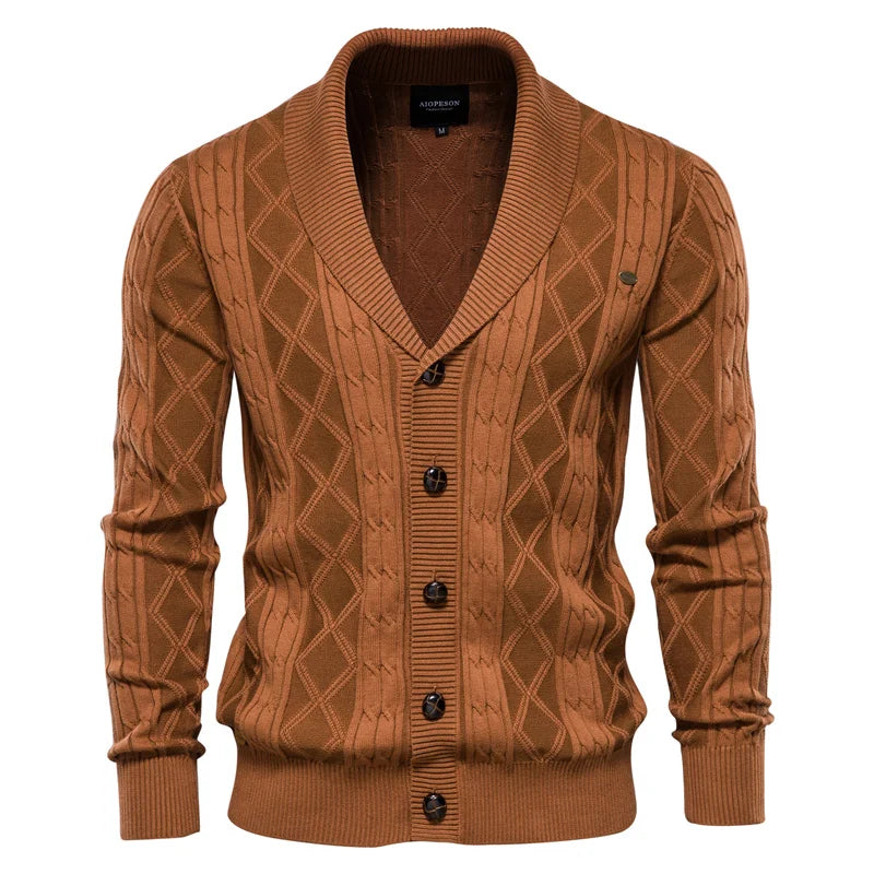 OSiB™ | Men's cardigan with button placket