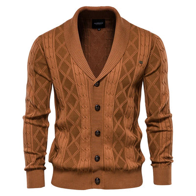 OSiB™ | Men's cardigan with button placket