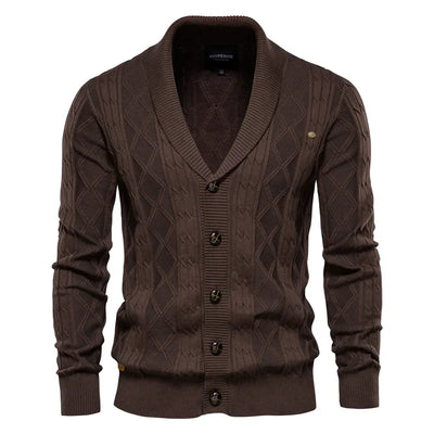 OSiB™ | Men's cardigan with button placket