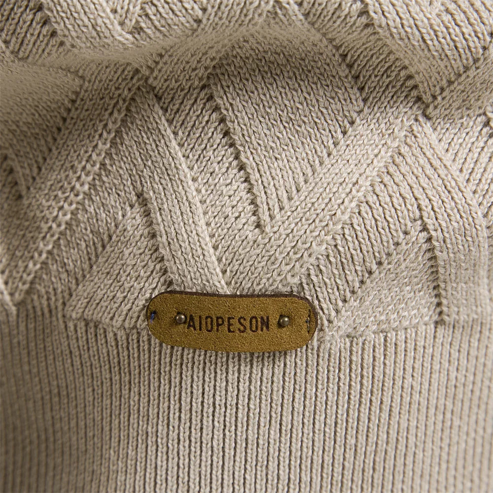 OSiB™ | Men's Sweater with Diamond Pattern