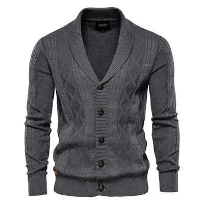 OSiB™ | Men's cardigan with button placket