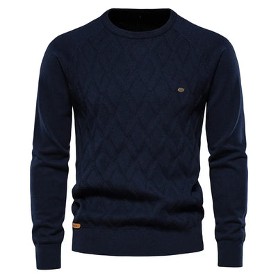 OSiB™ | Men's Sweater with Diamond Pattern