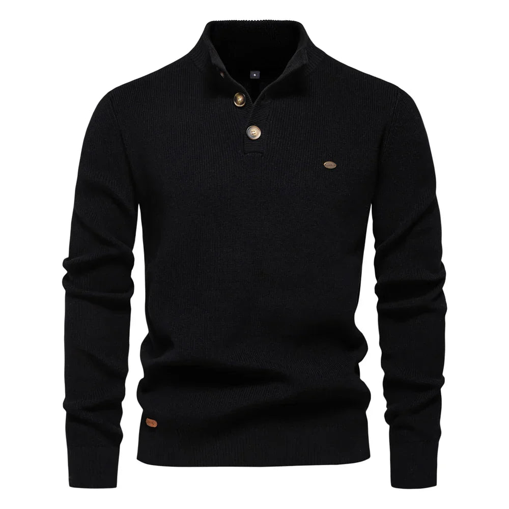 OSiB™ | Men's jumper with button design