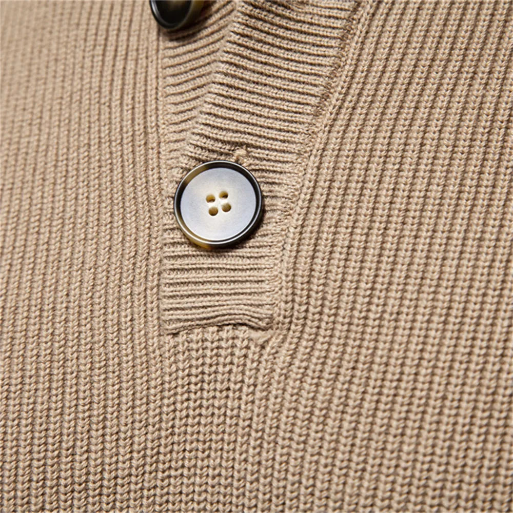 OSiB™ | Men's jumper with button design