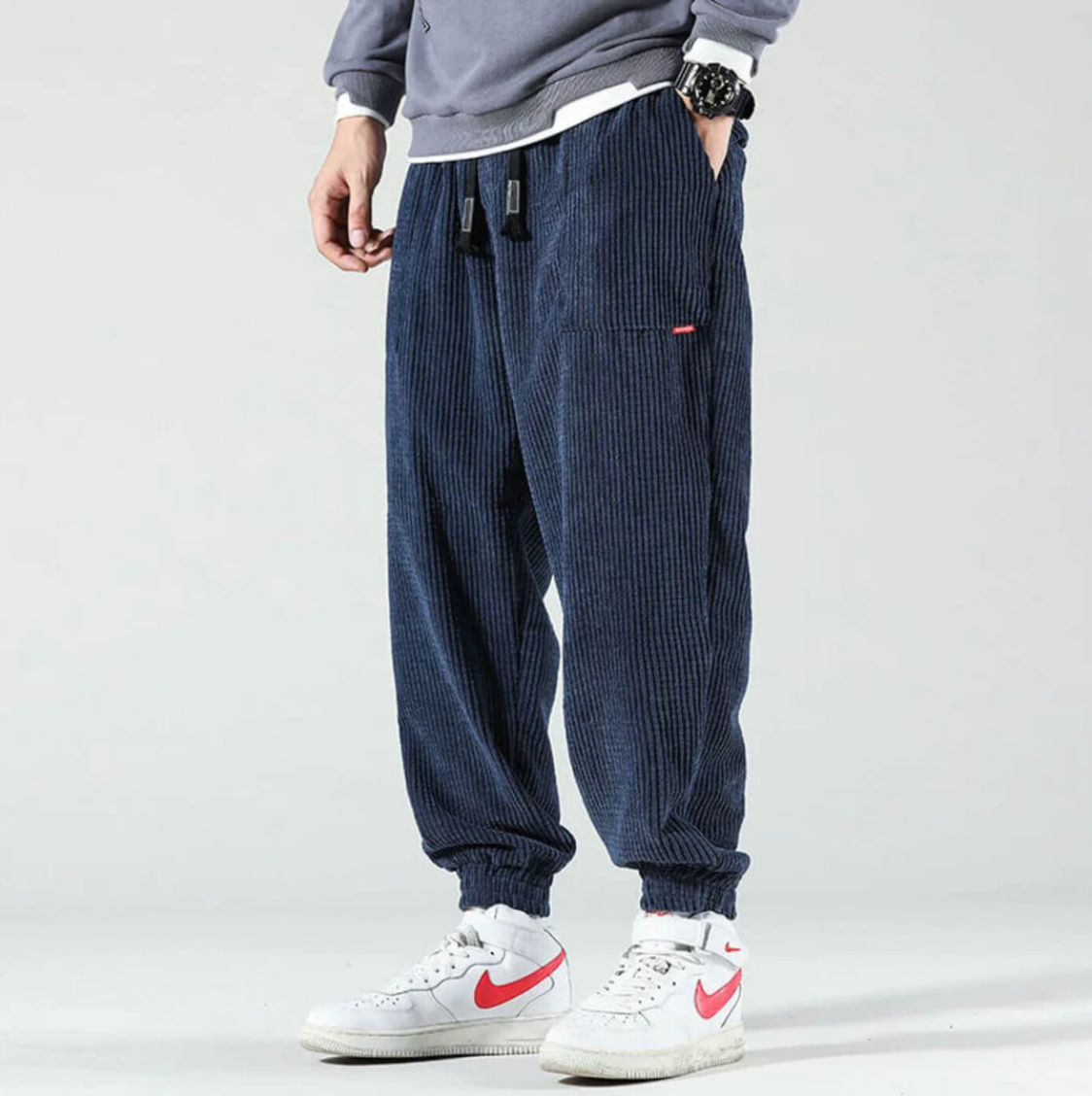 OSiB™ |Jogger trousers in corduroy