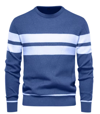 OSiB™ | Stylish men's jumper with herringbone pattern