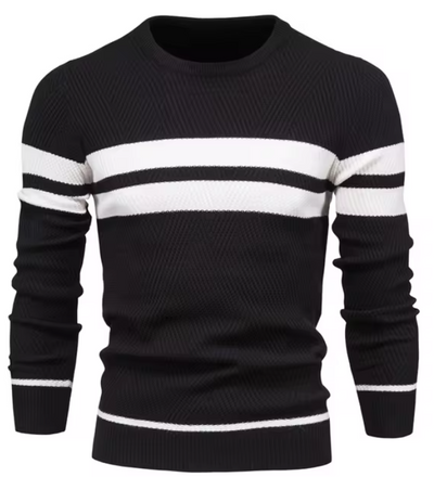 OSiB™ | Stylish men's jumper with herringbone pattern