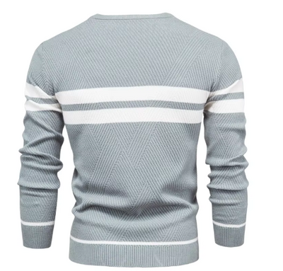 OSiB™ | Stylish men's jumper with herringbone pattern