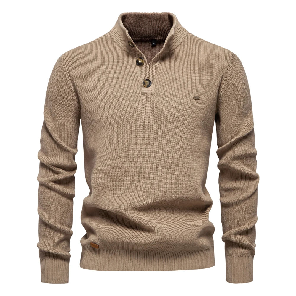 OSiB™ | Men's jumper with button design