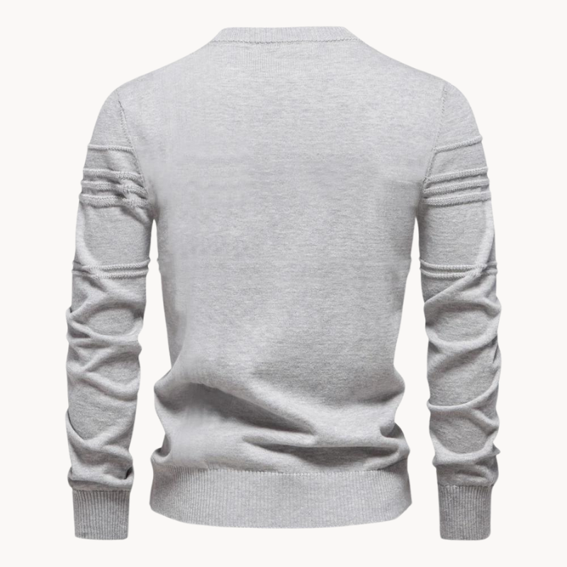 OSiB™ | Stylish men's jumper with checked design