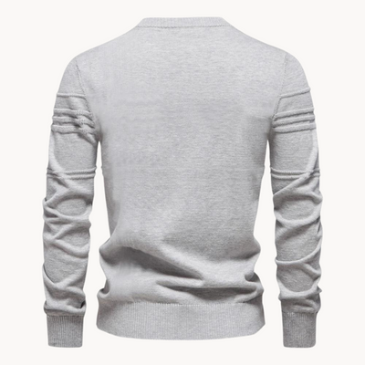 OSiB™ | Stylish men's jumper with checked design