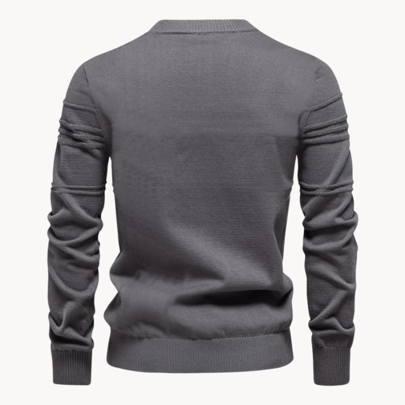 OSiB™ | Stylish men's jumper with checked design
