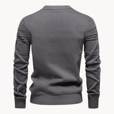 OSiB™ | Stylish men's jumper with checked design