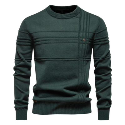 OSiB™ | Stylish men's jumper with checked design