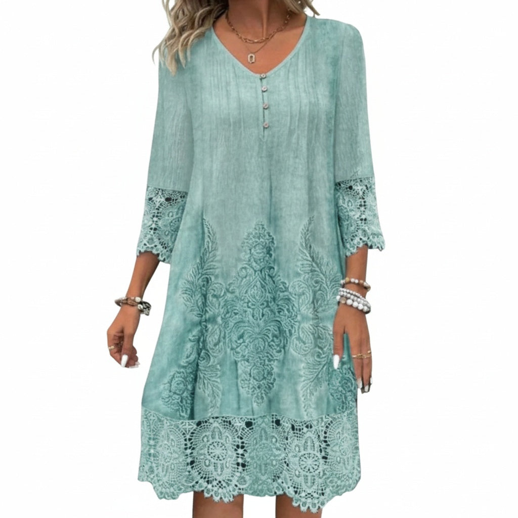 OSiB™ | Desi Flattering Lace Dress