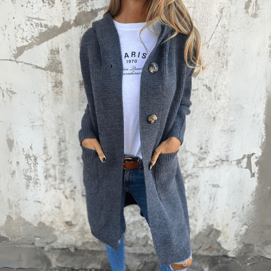 OSiB ™ | Lorena elegant long women's cardigan