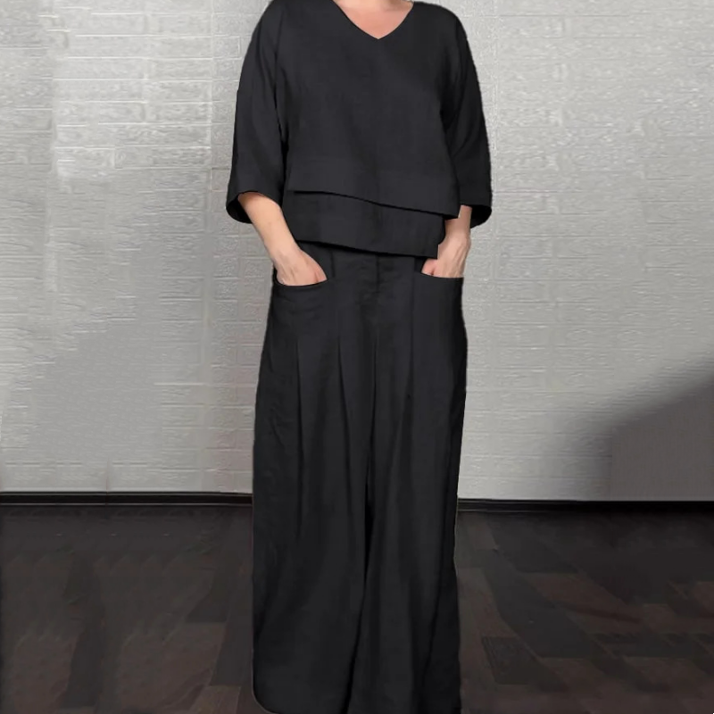 OSiB™ |Minimalist Wide-Leg Set