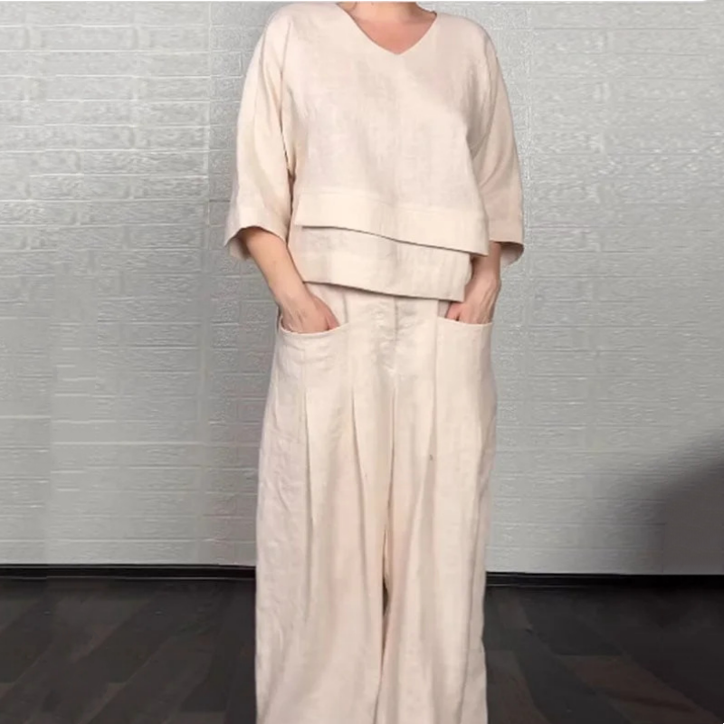 OSiB™ |Minimalist Wide-Leg Set