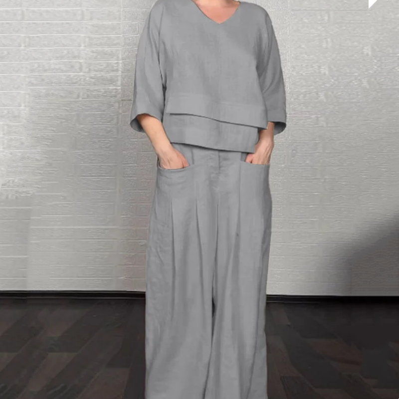 OSiB™ |Minimalist Wide-Leg Set