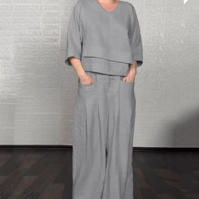 OSiB™ |Minimalist Wide-Leg Set